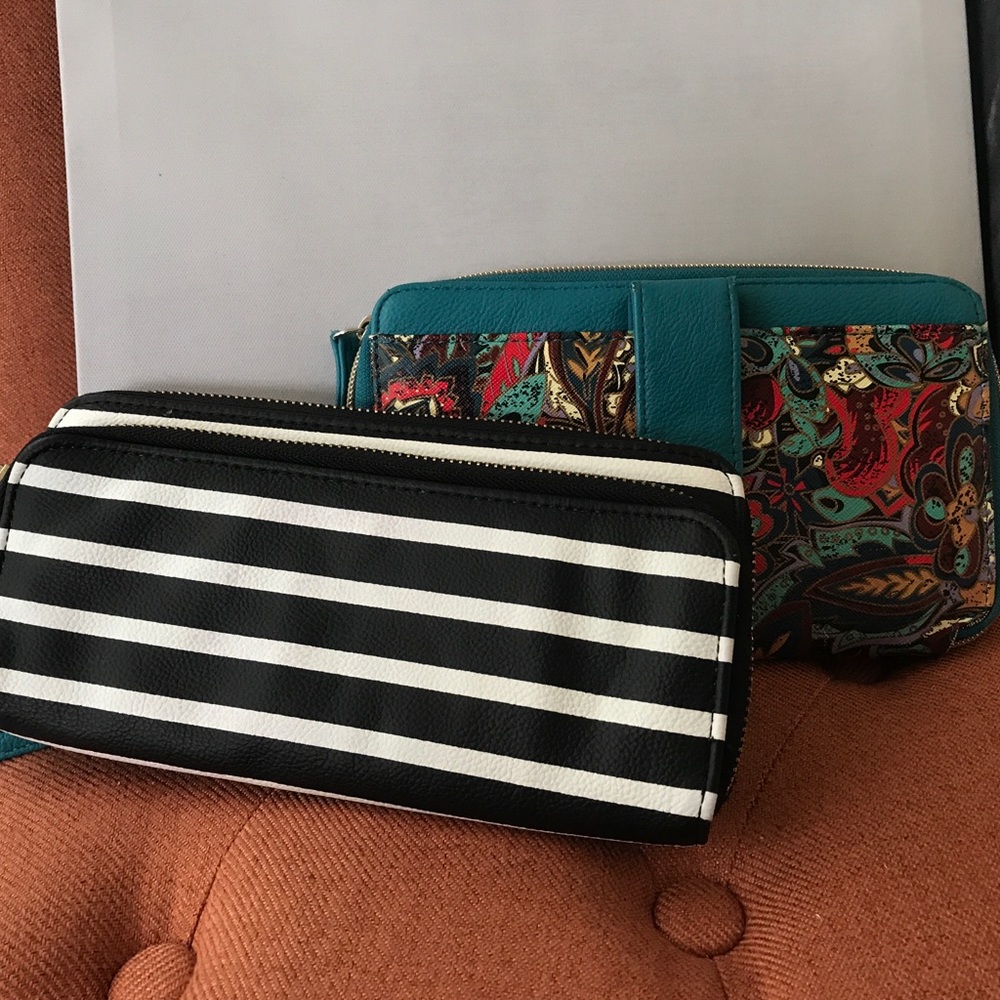 Large Clutch/Wallets (Both included)